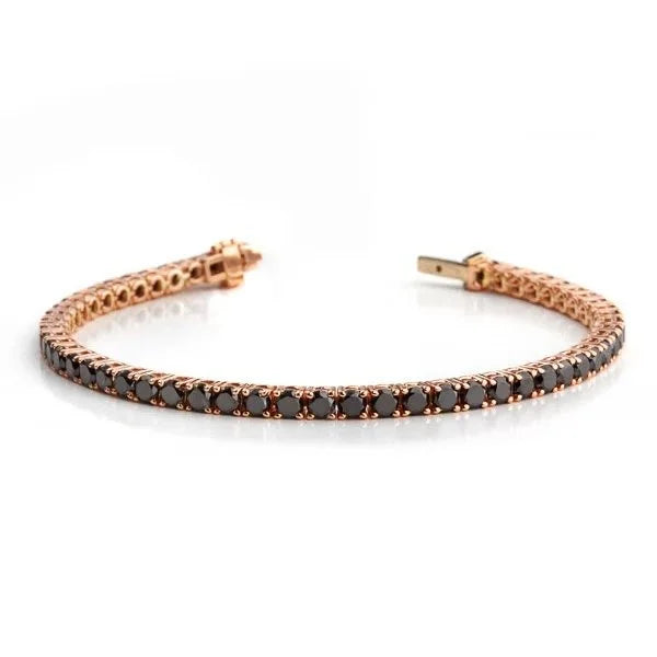 Midnight Radiance Tennis Bracelet - 5ct