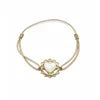 Gold Heart Chakra Bracelet