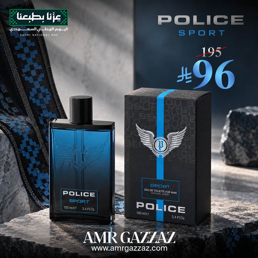 Police Sport perfume for men 100 ml Eau de Toilette