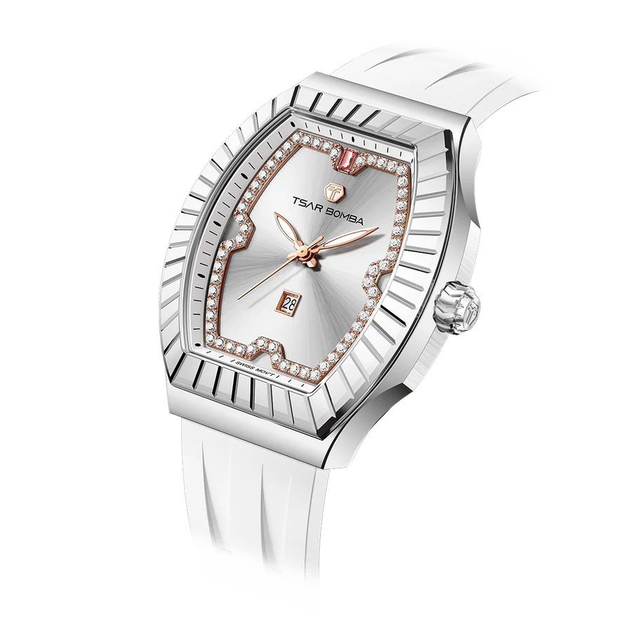 Nucleus Femme 04 White Silver