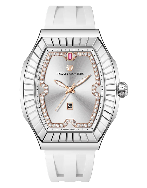 Load image into Gallery viewer, Nucleus Femme 04 White Silver
