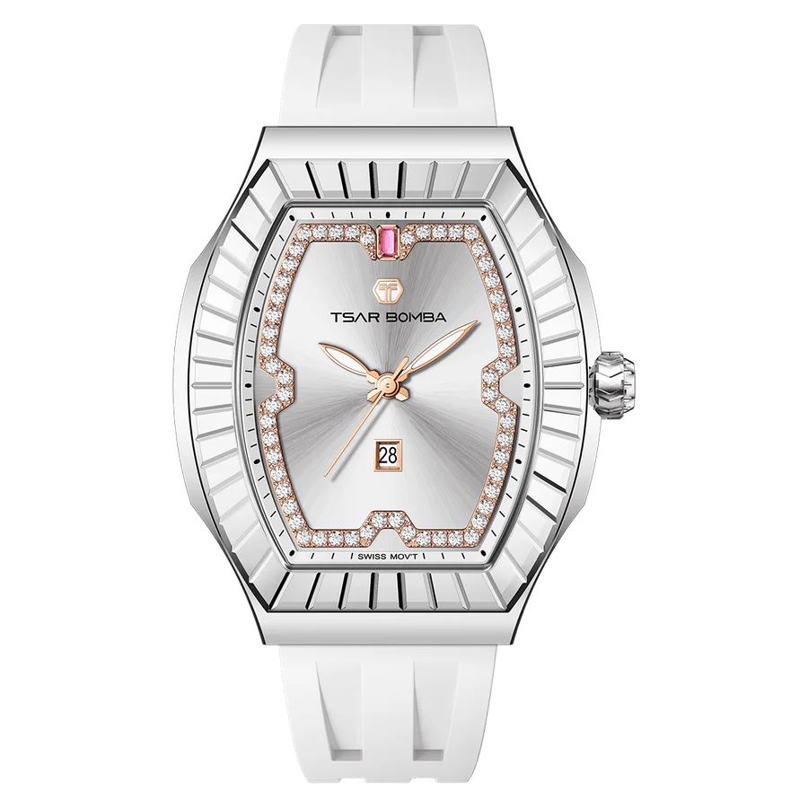 Nucleus Femme 04 White Silver
