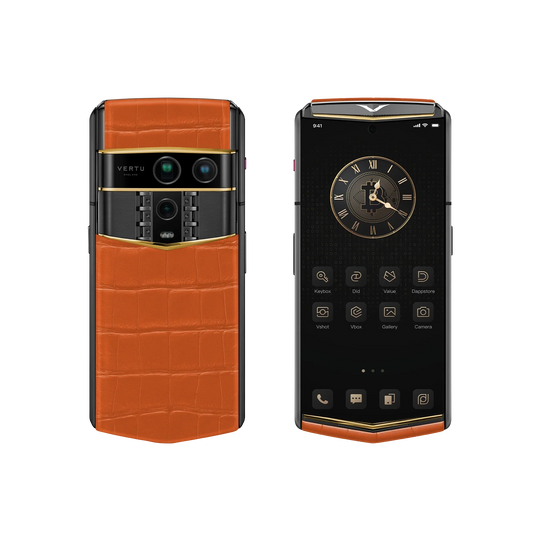 Agent Q Bespoke Alligator Skin Radiant Phoenix Gold V