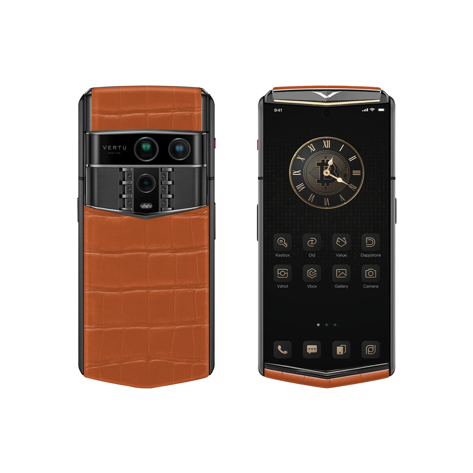 Agent Q Bespoke Alligator Skin Radiant Phoenix Gold I & Diamond