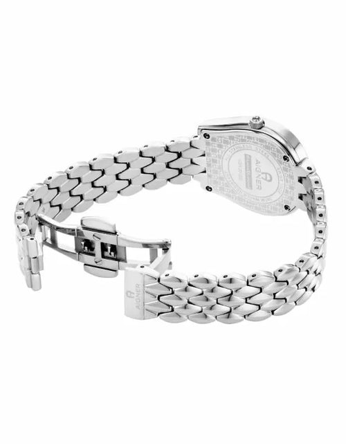 Load image into Gallery viewer, Aigner BITONTO ladies diamond watch steel silver
