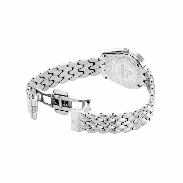 Aigner BITONTO ladies diamond watch steel silver