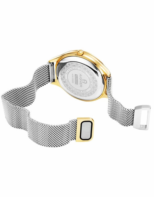 Load image into Gallery viewer, Aigner Velletri women watch steel gold with silver
