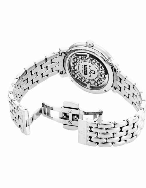 تحميل الصورة إلى عارض المعرض، Aigner Foligno women watch steel silver
