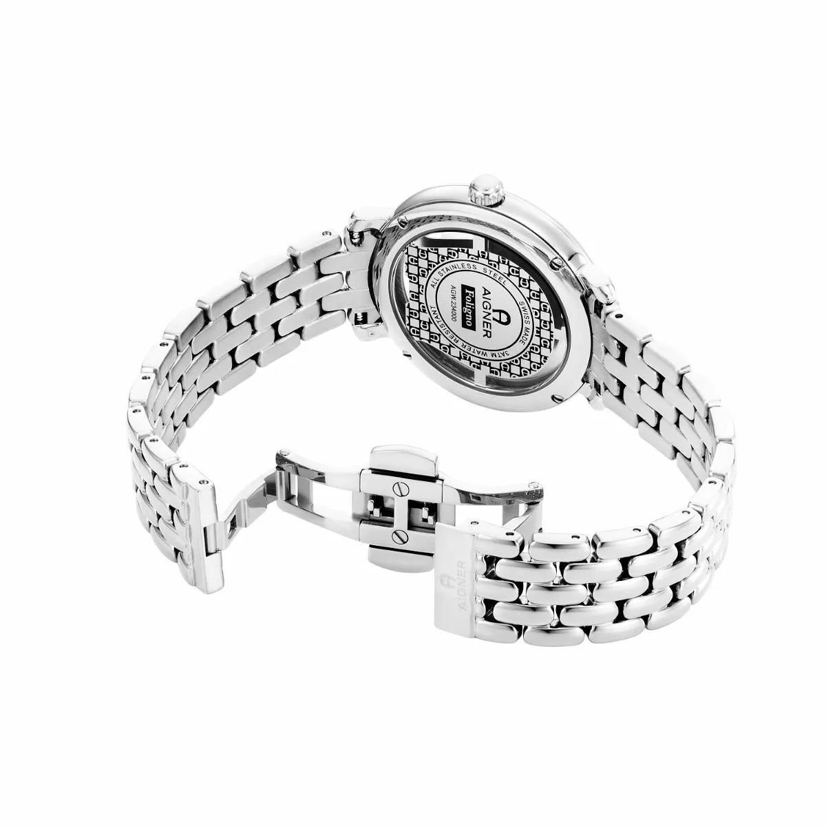 Aigner Foligno women watch steel silver