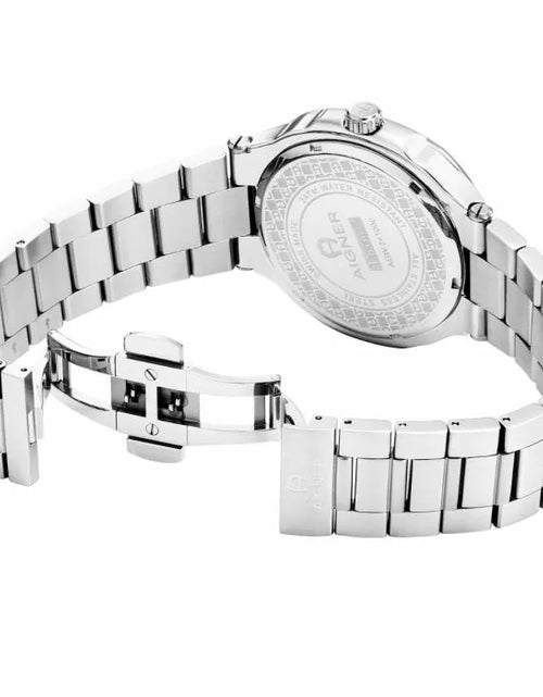 Load image into Gallery viewer, Aigner TAVIANO men watch steel silver , Green
