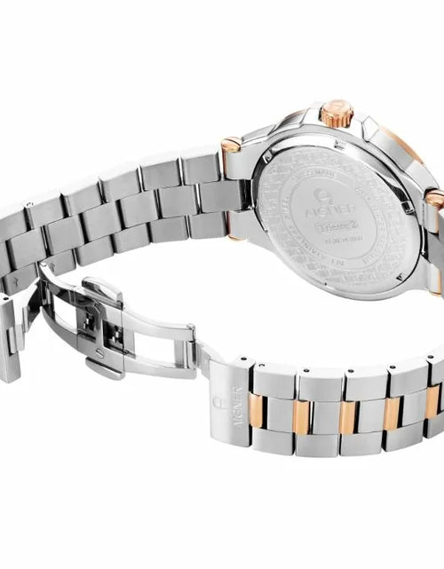 Load image into Gallery viewer, Aigner Trieste 2 men watch steel rose gold , Blue

