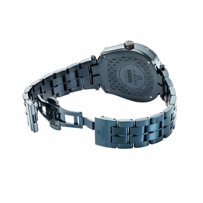 Aigner ROVIGO watch for men stainless steel blue