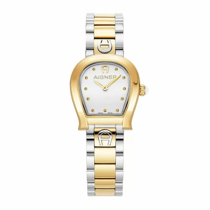 Aigner ANCONA watch for women stainless steel gold