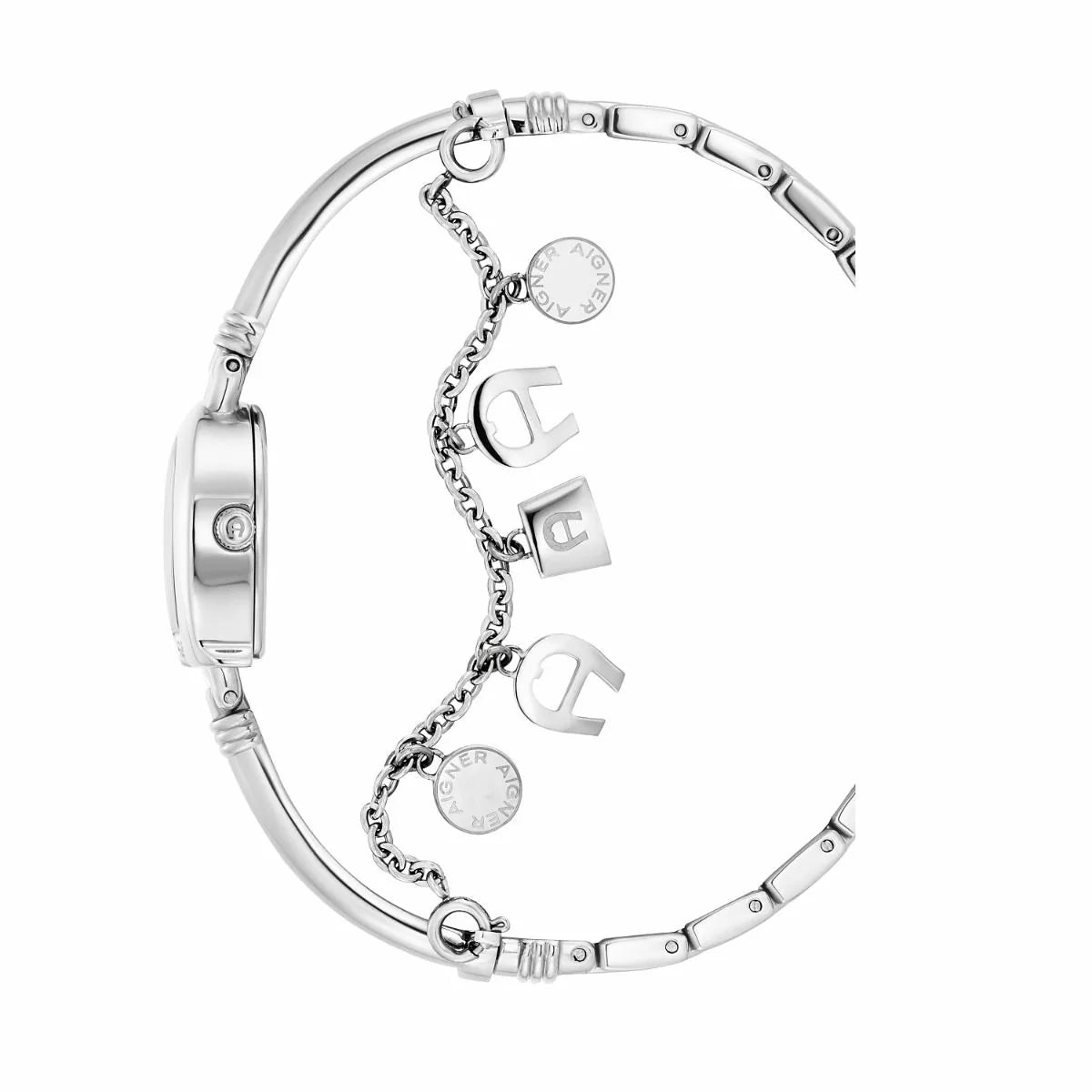 Aigner TUSCANIA ladies watch stainless steel silver