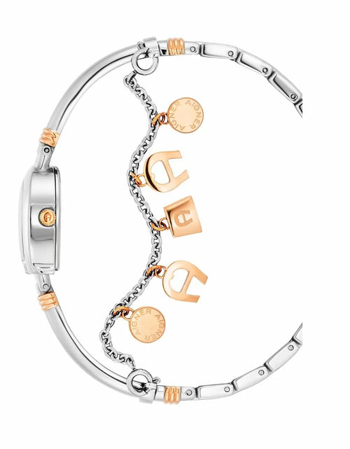 Load image into Gallery viewer, Aigner TUSCANIA ladies watch steel silver , Rose gold
