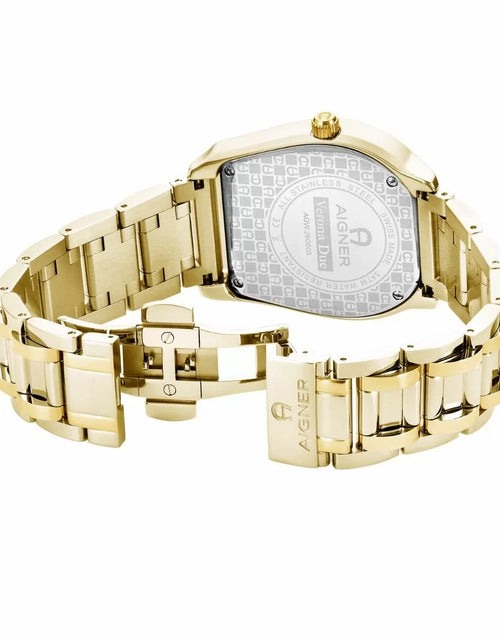 Load image into Gallery viewer, Aigner VERONA DUE men watch stainless steel gold
