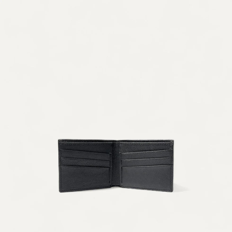 Alden Wallet in Chèvre Leather Black