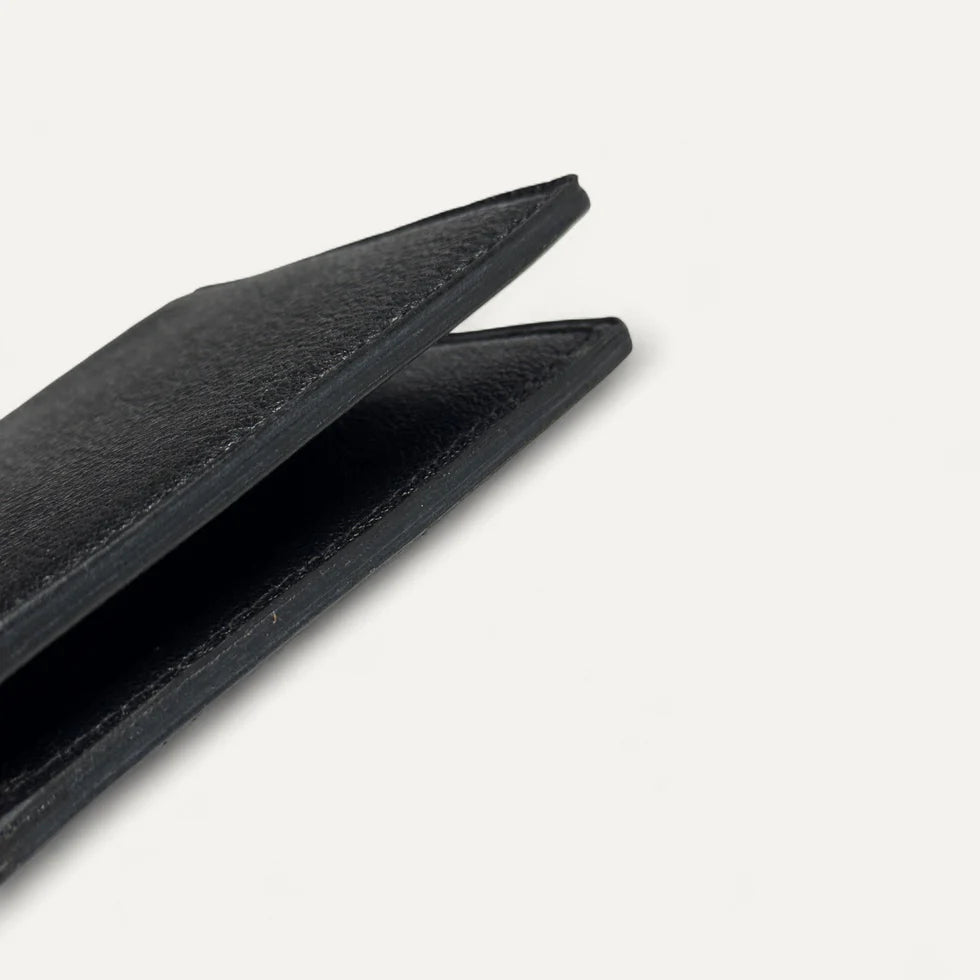 Alden Wallet in Chèvre Leather Black