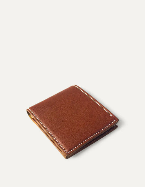 Load image into Gallery viewer, Alden Wallet in Chèvre Leather Brown
