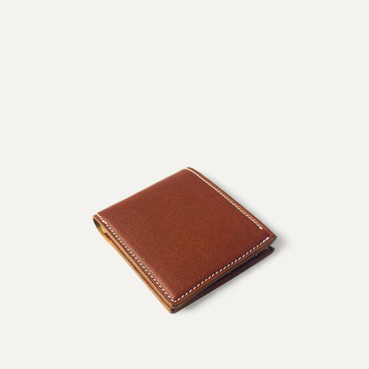 Alden Wallet in Chèvre Leather Brown