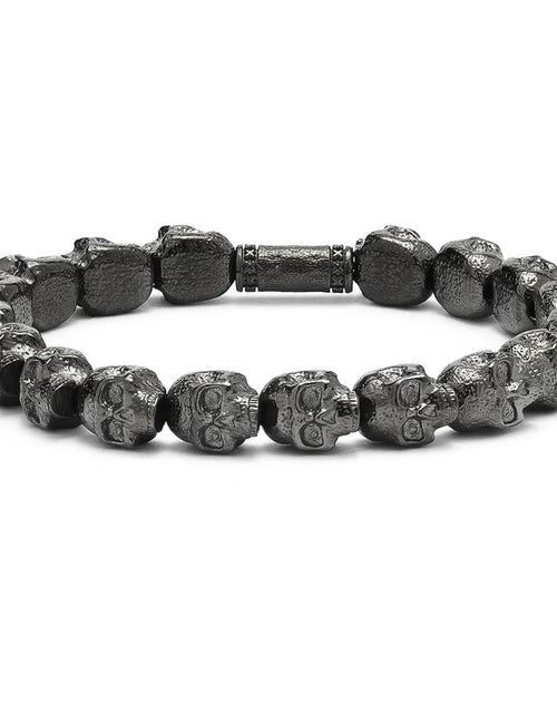 Load image into Gallery viewer, Skulls for Her | Stealth - All Skulls Bracelet
