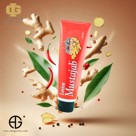 Mustajab Super Hot Lotion Ginger & Pepper Extract 130ml
