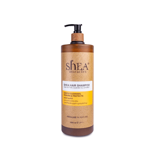 Shea Miracles Hair Shampoo Almond Oil & Honey | 1 L - Women's Gold