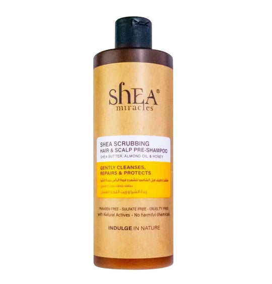 Shea Scrubbing Hair & Scalp Pre-Shampoo | 300 Ml