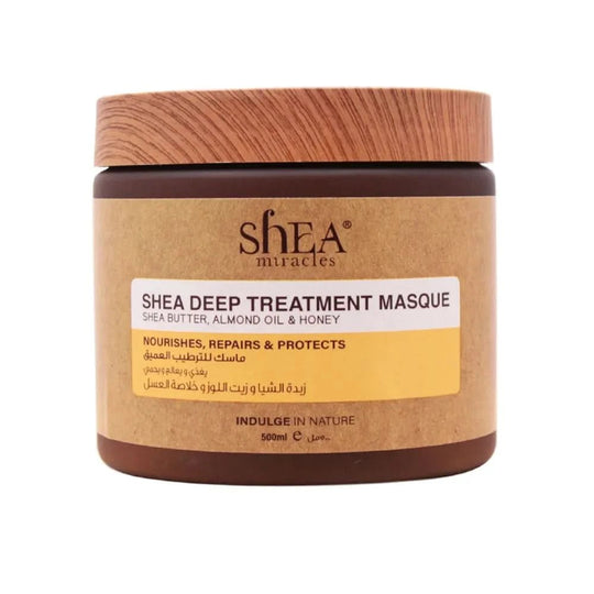 Shea Miracles Hair Masque Almond Oil & Honey| 500 Ml - Women's Gold
