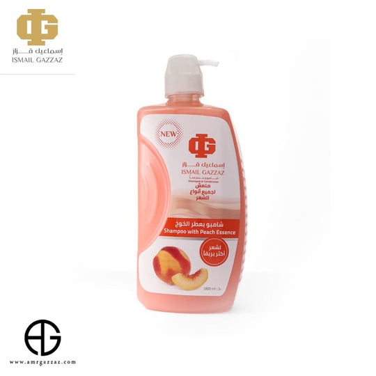 Peach Scented Shampoo And Conditioner - 1800ml