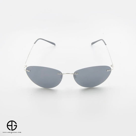 Minimalist Rimless Sunglasses for women