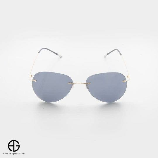 Rimless Teardrop Sunglasses for men