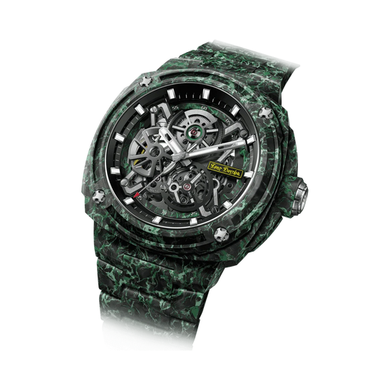 Electron-Full Carbon Fiber Edition TB8401CF Green