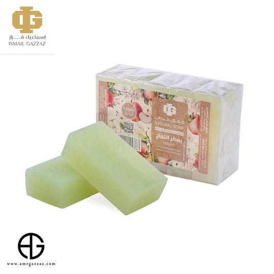 Natural Apple Scented Soap 100g X 5 Pieces