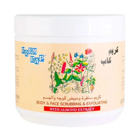Krem Kap Exfoliating Face&Body Scrub | Almond - 500 Ml