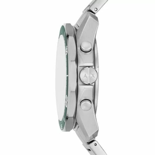 Load image into Gallery viewer, Armani Exchange watch for gent steel silver , Green

