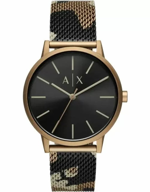 تحميل الصورة إلى عارض المعرض، Armani Exchange Analog Black Dial Men Watch
