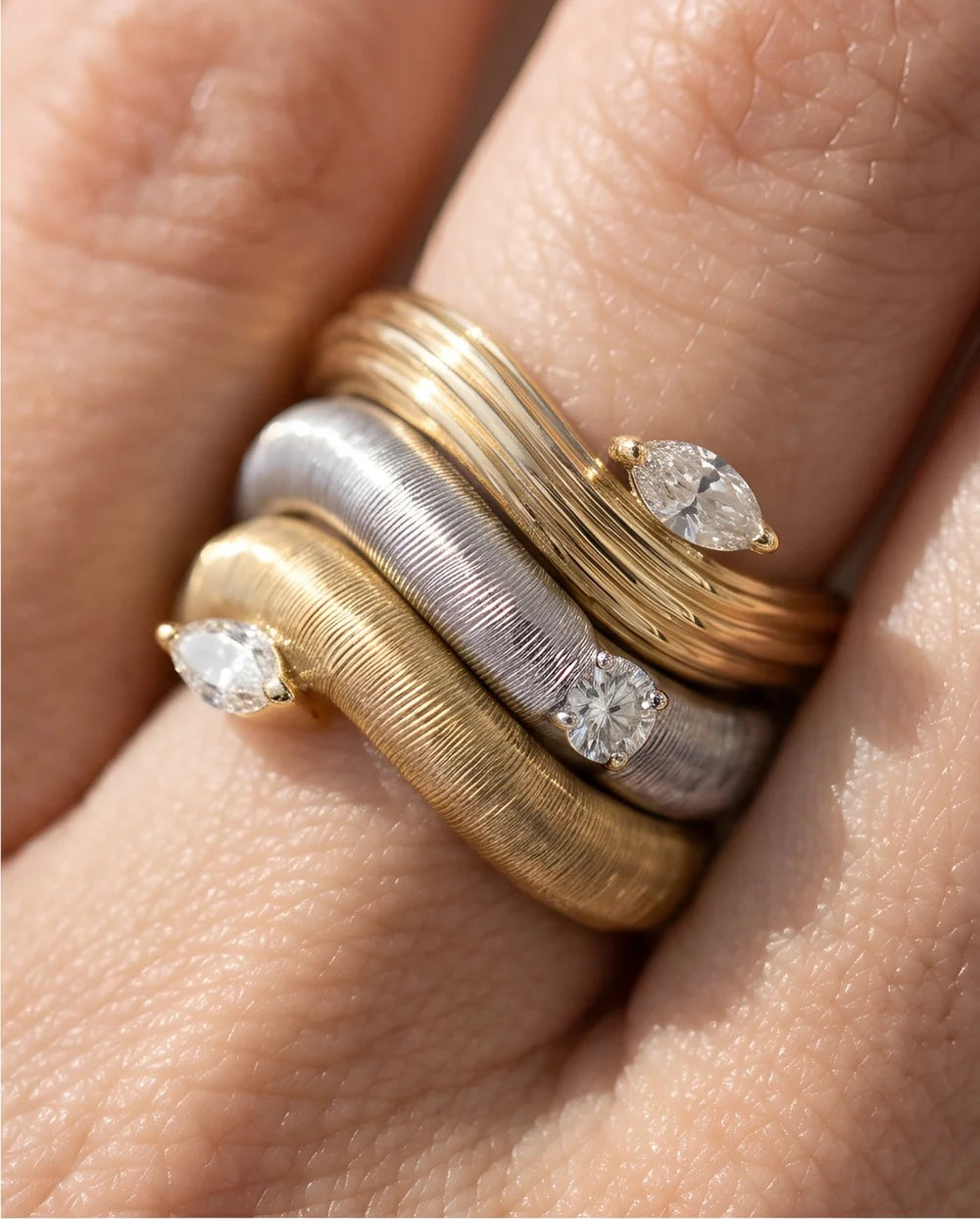 Gemma Linea Ring Selvar
