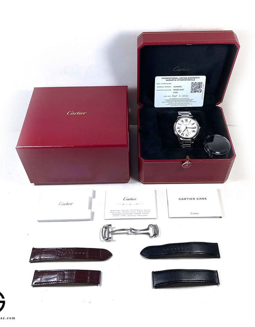 تحميل الصورة إلى عارض المعرض، Cartier Stainless Steel Pasha de Cartier Watch 41mm used
