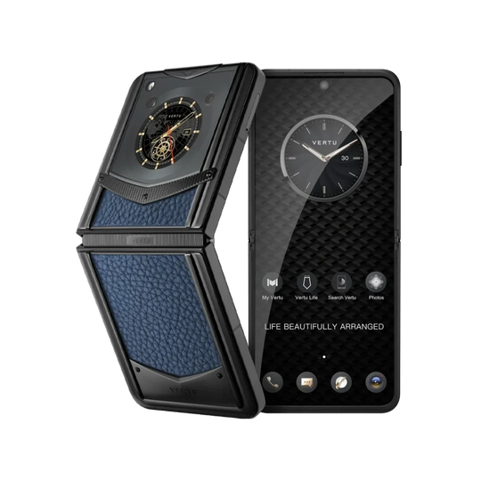 VERTU® IRONFLIP CALFSKIN SERIES-GENTLEMAN BLUE