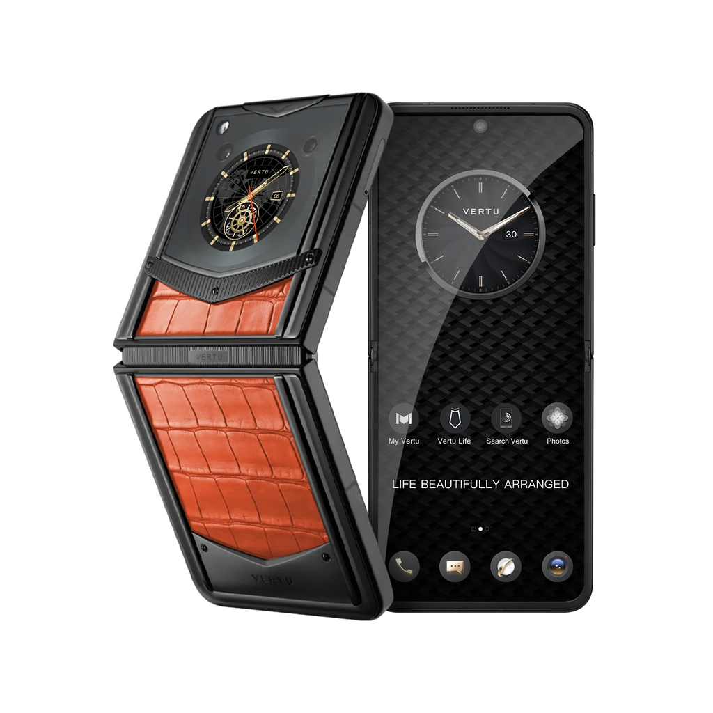 VERTU® IRONFLIP ALLIGATOR SKIN SERIES-RADIANT PHOENIX