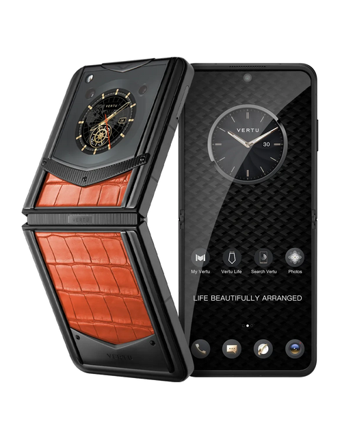 Load image into Gallery viewer, VERTU® IRONFLIP ALLIGATOR SKIN SERIES-RADIANT PHOENIX
