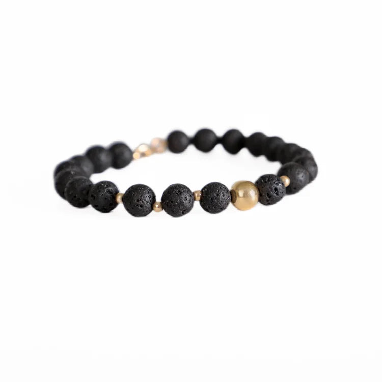 Golden Lava Bracelet