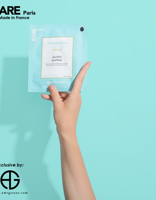 Load image into Gallery viewer, Carbone Glacé Purifying Face Mask 23 mL per sheet mask
