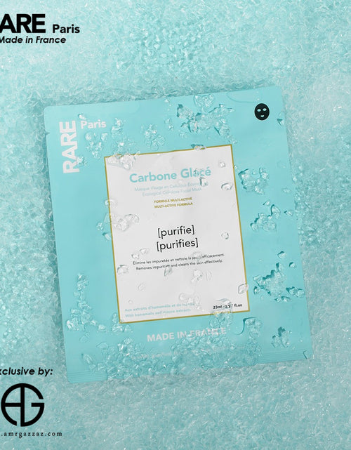 Load image into Gallery viewer, Carbone Glacé Purifying Face Mask 23 mL per sheet mask
