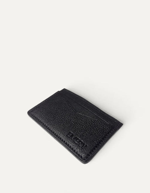 Load image into Gallery viewer, Card Case In Chèvre Leather Black

