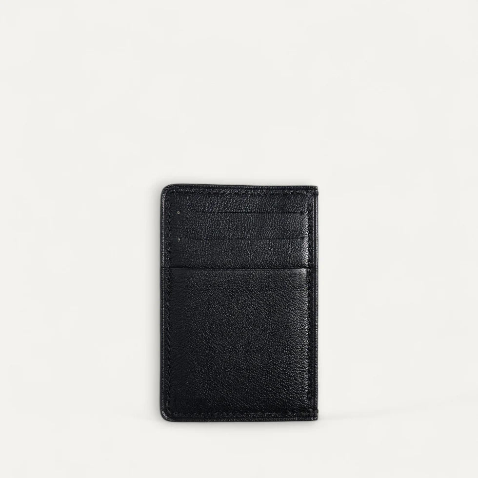 Card Case In Chèvre Leather Black