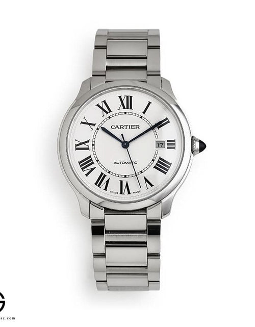 تحميل الصورة إلى عارض المعرض، Cartier Stainless Steel Pasha de Cartier Watch 41mm used
