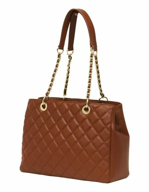 تحميل الصورة إلى عارض المعرض، Roberto Cavalli Perla Shoulder Bag for women brown leather
