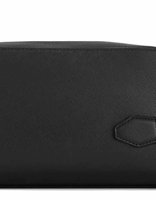 تحميل الصورة إلى عارض المعرض، Montblanc Sartorial wash bag black leather
